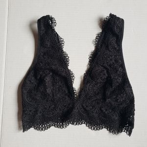 Victoria's Secret Black Lace Bralette M